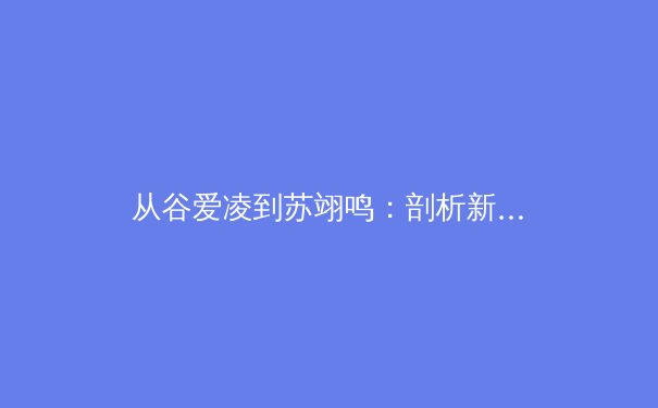 从谷爱凌到苏翊鸣：剖析新生代运动员如何重塑中国体育商业价值与精神图腾 - 2